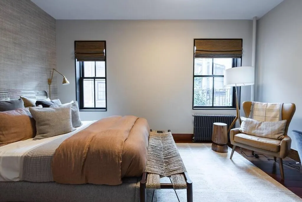 ניו יורק 10-3 Designer East Village 3Br Triplex Townhouse דירה